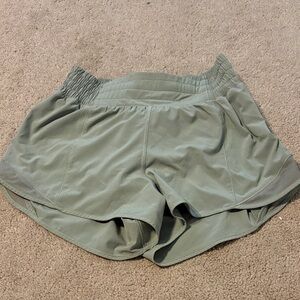 Green Athletic Shorts from Lululemon